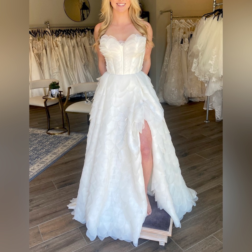 Brand new, custom private label wedding dress.